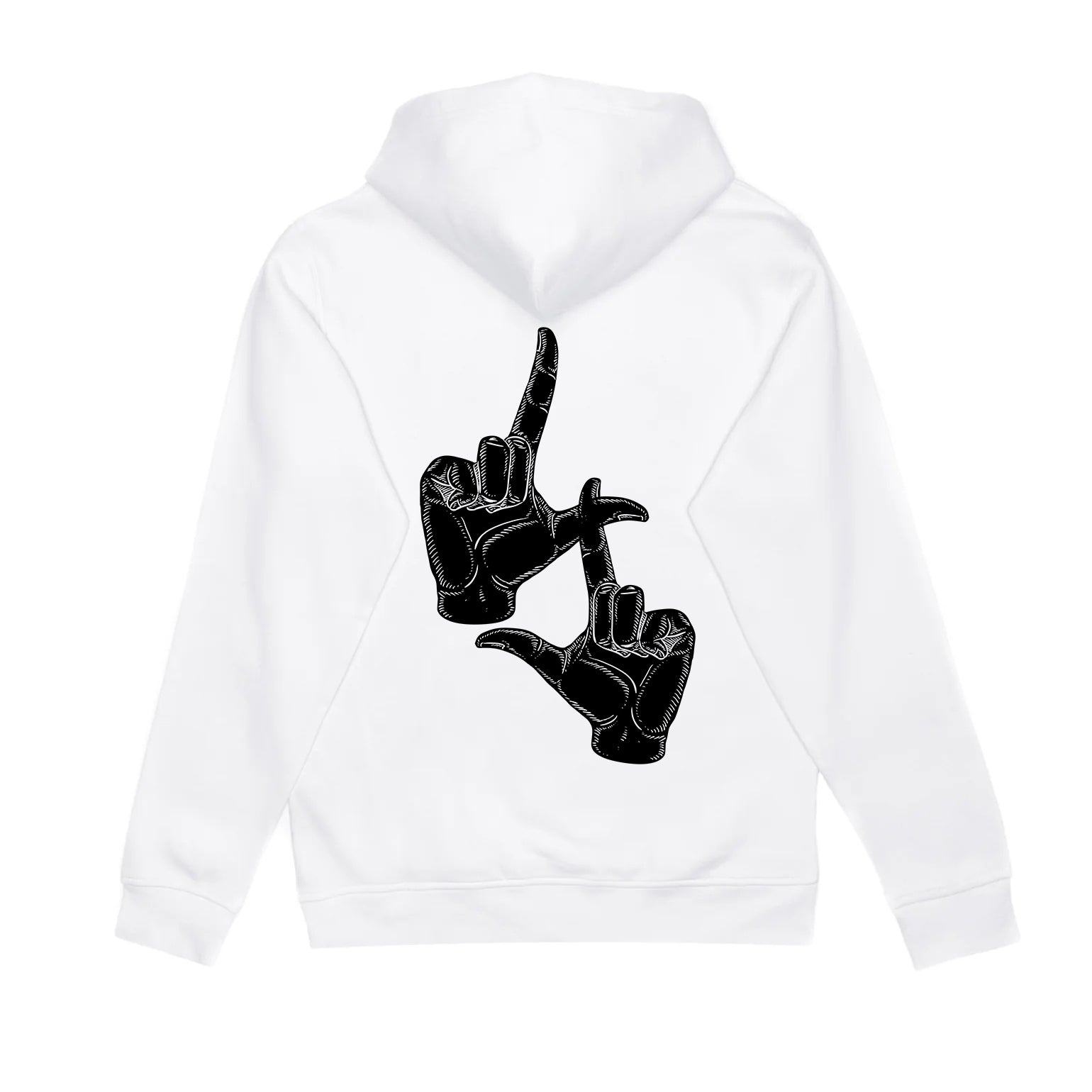 LTL CLASSIC HOODIE WHT/BLK