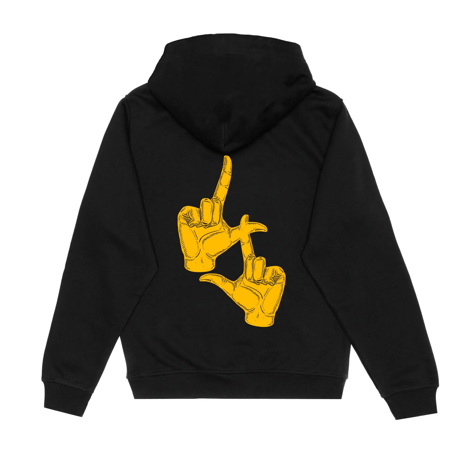 LTL CLASSIC HOODIE BLK/YELLOW