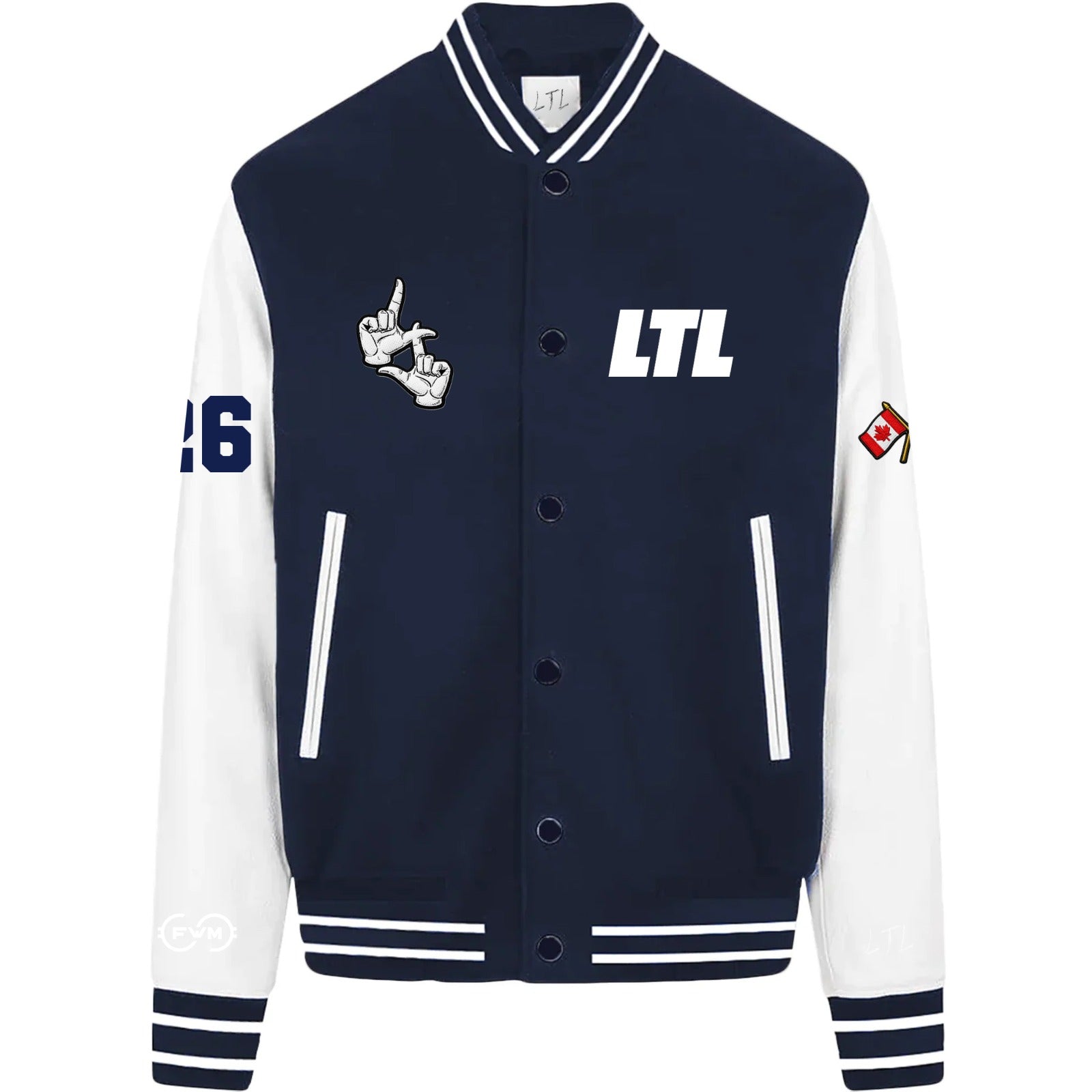 LTL NEW SKOOL VARSITY JACKET